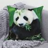 Cute Panda Print Decorative Cushion Cover Home Sofa Bed  Pillow