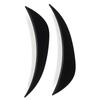 2Pcs Car Front Bumper Fog Lamp Wind Knife Modified Decorative Stickers For Mercedes-Benz C-Class W205 2015-2018 Models
