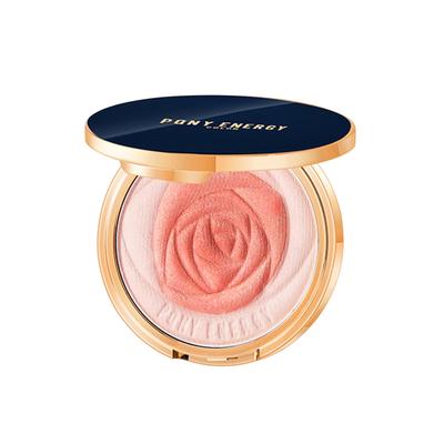 SWEET NIGHT Yanak Çiçeği Allık Pudra 4 renk Doğal bir cilt tonunu ortaya çıkaran şeffaf pembe ve turuncu Hafif bitişli - kullanım kolaylığı, (turuncu pembe)