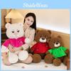 Teddy Fierce Faced Bear Plush Toy Adorable Oversized Valentine Gift Girls Doll