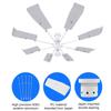 Windshield of Central Air Conditioning Deflector Prevent Blow Baffle Cover 360 Wind Direction Air Cooled Baffle for Home Office