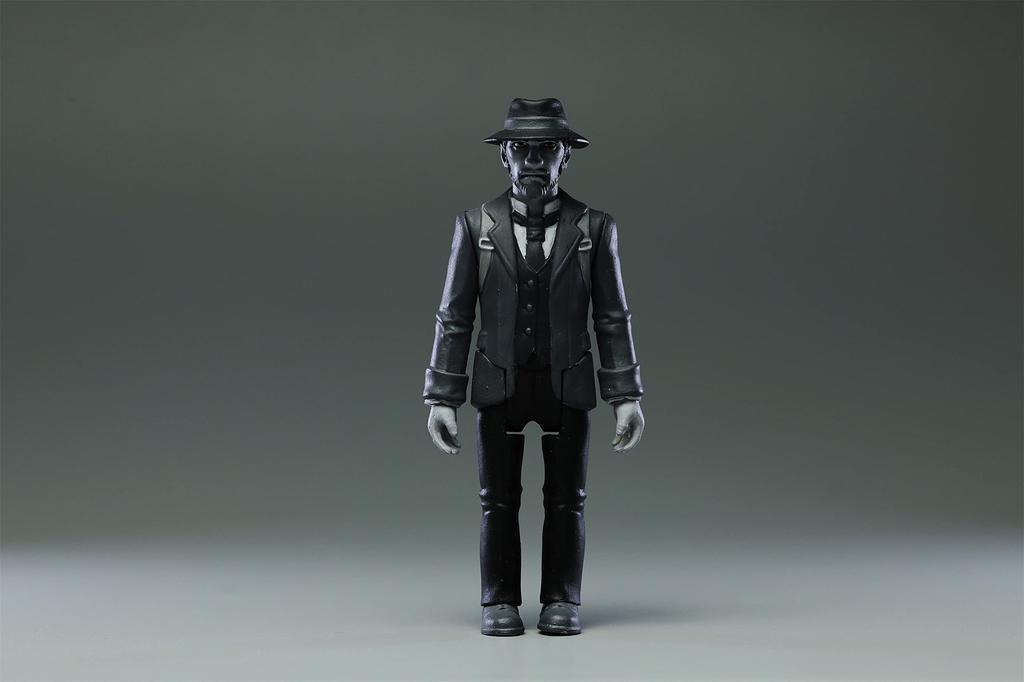 52TOYS Series Legacy Explorer Silent Film PVC ABS Painted Complete Figure 3.75 Lovecraft's Ver. &