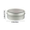 3 Stück Blech Magnetische Gewürzbehälter Silber Rund Magnetische Gewürzdosen Mit Klarem Deckel Staubdichte Gewürzbox Für Zuhause