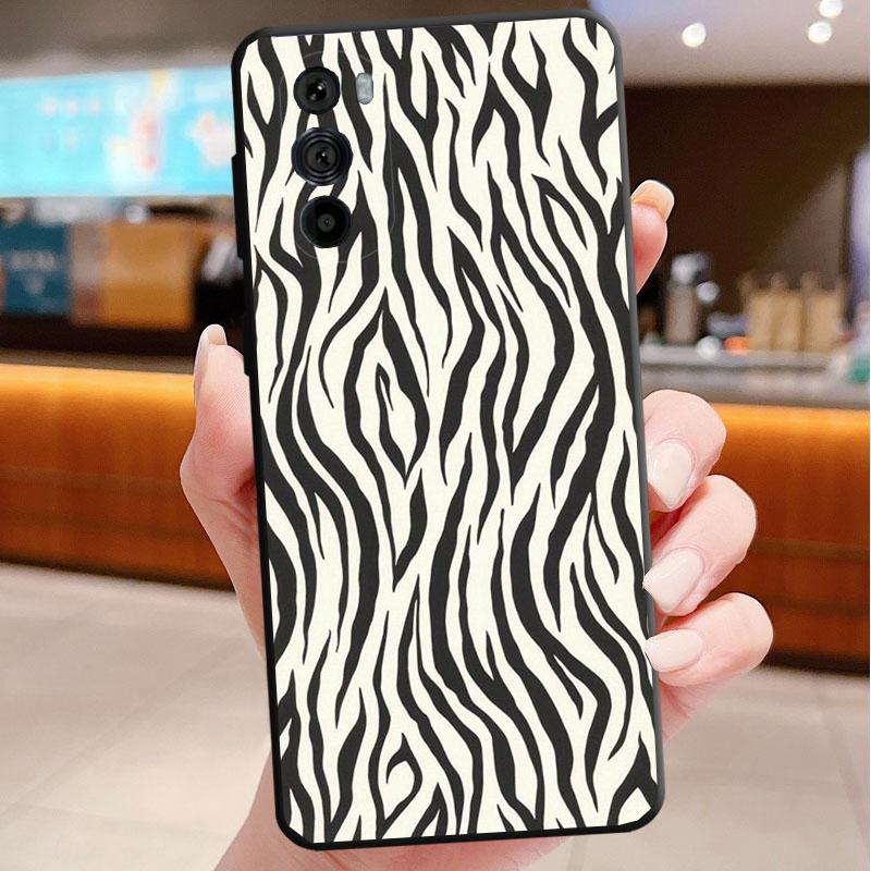 

Zebra Phone Case For Motorola Edge 60 50 40 Pro 60 50 40 30 Ultra Neo Fusion Moto G Play G Stylus G Carcasas Moto edge 60 neo