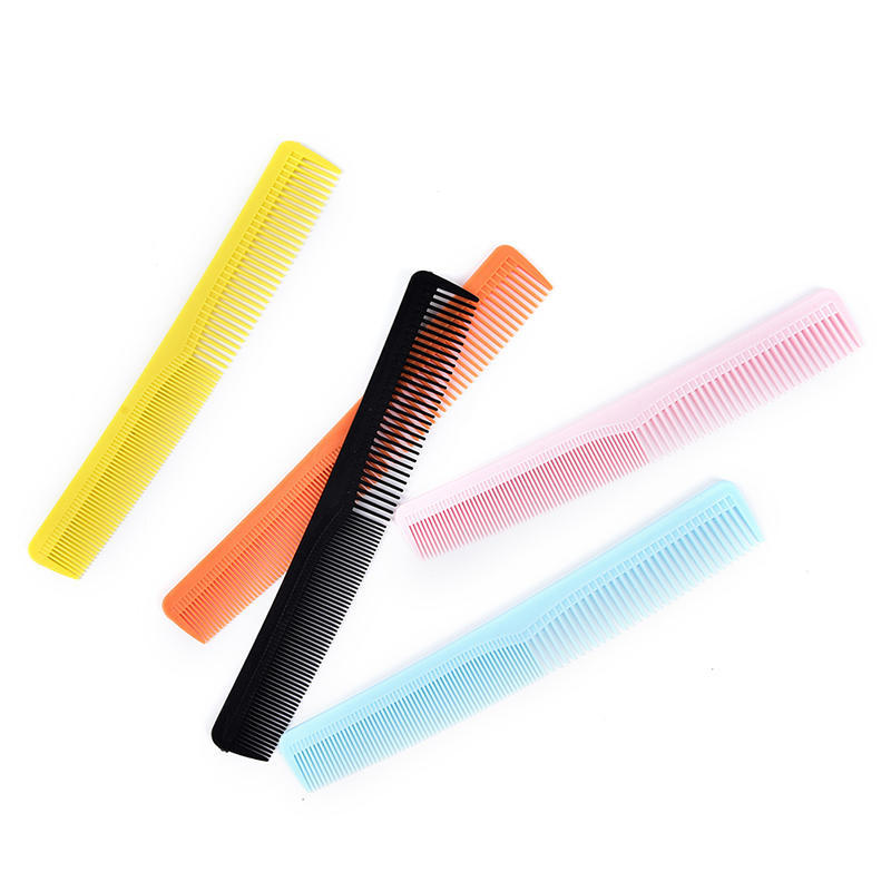 5X Salon Anti Static Hairdressing Hair Cutting Plastic Comb Fine Tooth Comb Tool