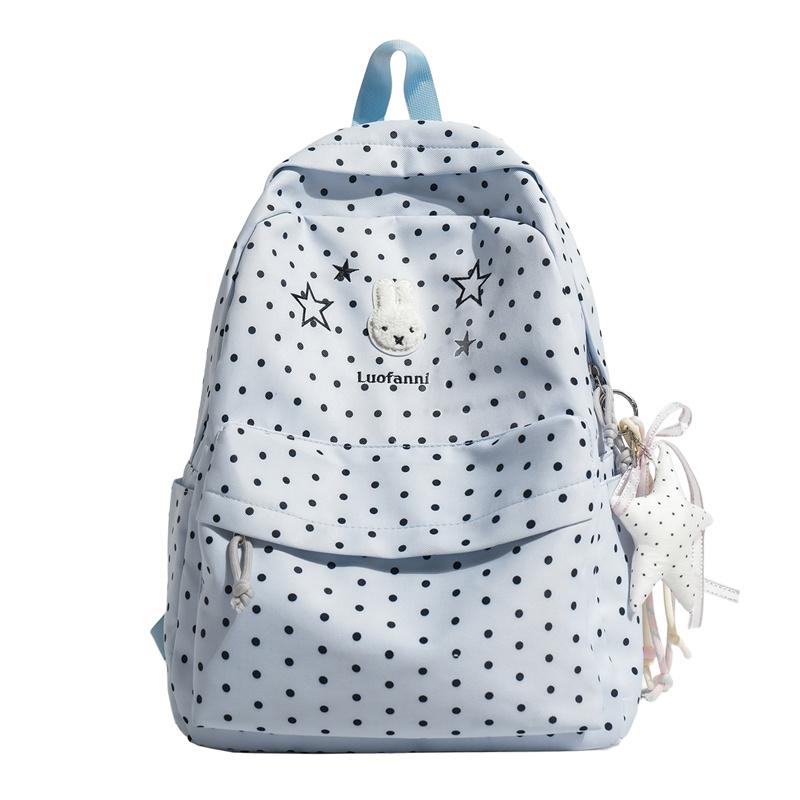 Zaino a Pois e Stelle Zaino da Pendolare Zaino per Studenti Grande Capacità