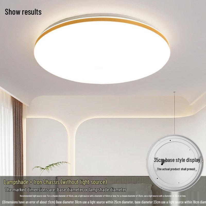 Acrylic Square and Round Ceiling Light Shade with Chassis, No Fixture Included, Free Shipping