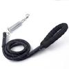 Pet leash Outdoor walking dog round leash dog leash dog reflective large dog spring hook explosion-proof rushing dog leash