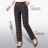 Women's High Waist Elastic Velvet Pants - Loose Straight Leg for Autumn/Winter