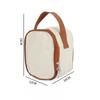 The Reusable Lunch Tote Bags Are Constituted with Oxford Cloth and Aluminum Foil, Which Is Known Fo