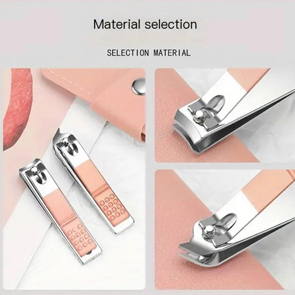 7 In 1 Manicure Set Business Gifts Handheld Sized, Nail Clippers Set Tools Professional Stainless