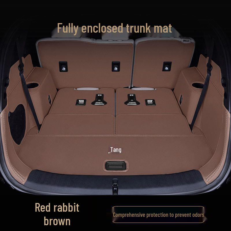 Eco-Friendly Trunk Mat for BYD Tang DM/EV/DM-i/Glory Edition - Bumper Upgrade