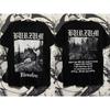 Heavy Metal Rock Band Printed Short-sleeved Retro Y2K T-shirt Casual Loose Streetwear Unisex Sporty Round-neck Top