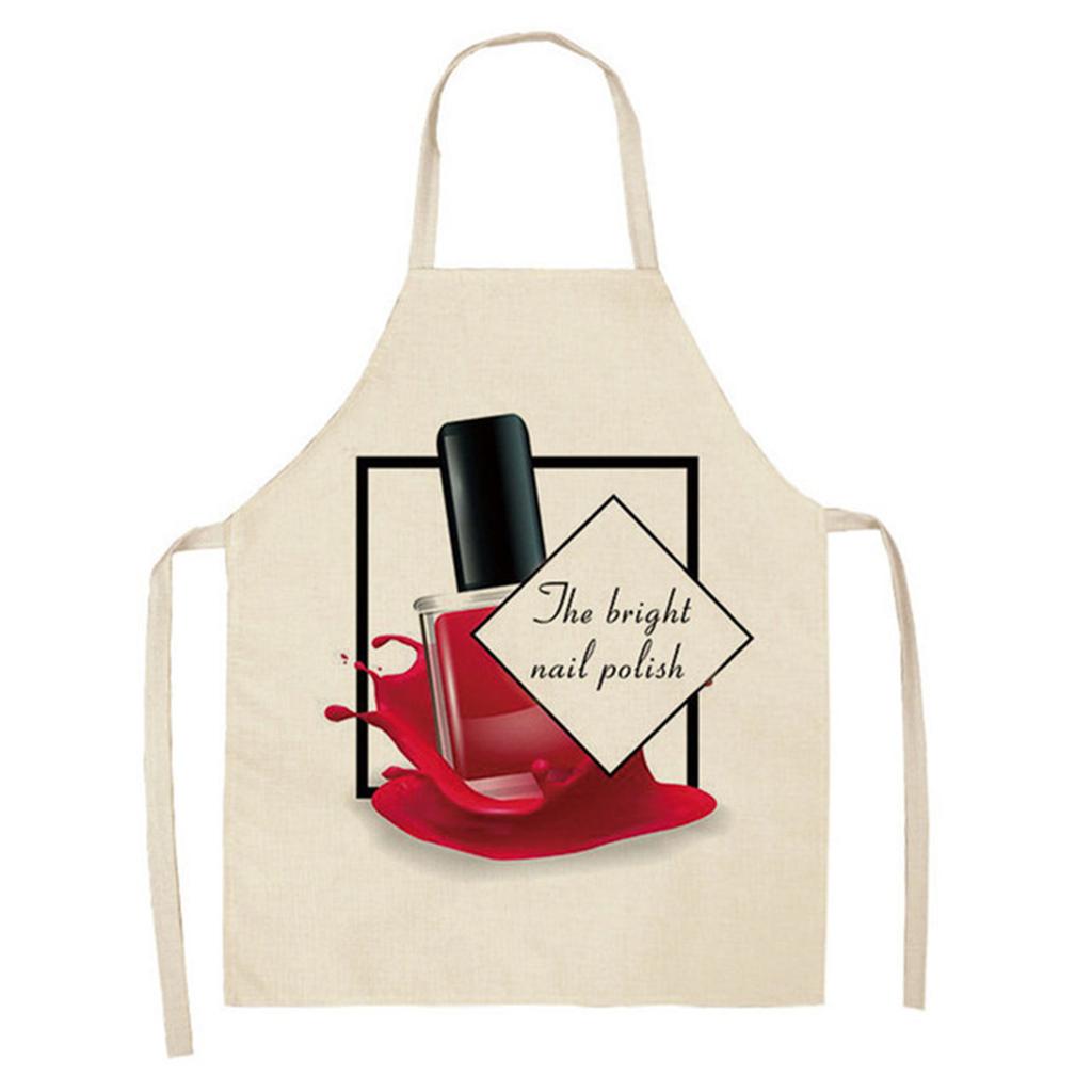Stylish Series Nail Polish Apron Perfect for Cooking Nail Art and Makeup Studios Protect Clothing Effortlessly Aprons