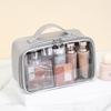 Pvc Storage Toiletry Bag Large Capacity Make Up Bag Portable Transparent Cosmetic Bag  Girls