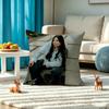 G-Gigi PerezS RAPPER Square Double-Sided printed Pillow Case Bedroom Bedside Pillow Sofa Cushion Cover