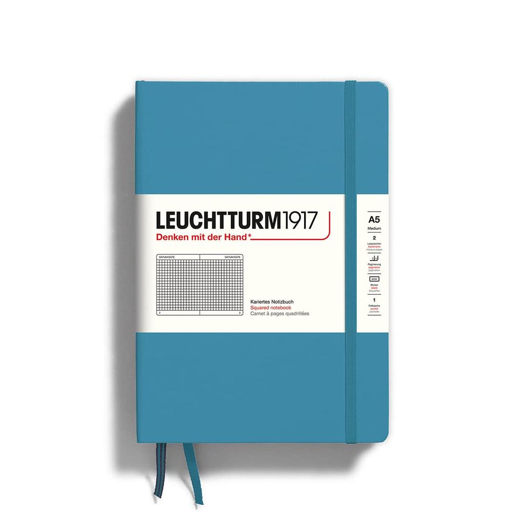 Leuchtturm Note A5 Graph Nordic Blue 354585 Genuine Imported Product