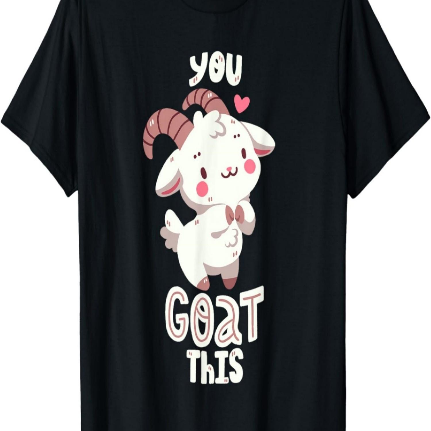 Goat Pun T-Shirt S чёрный