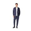 100 Warm and Comfortable Solid Color Slacks Casual Pants Men's Dark Blue