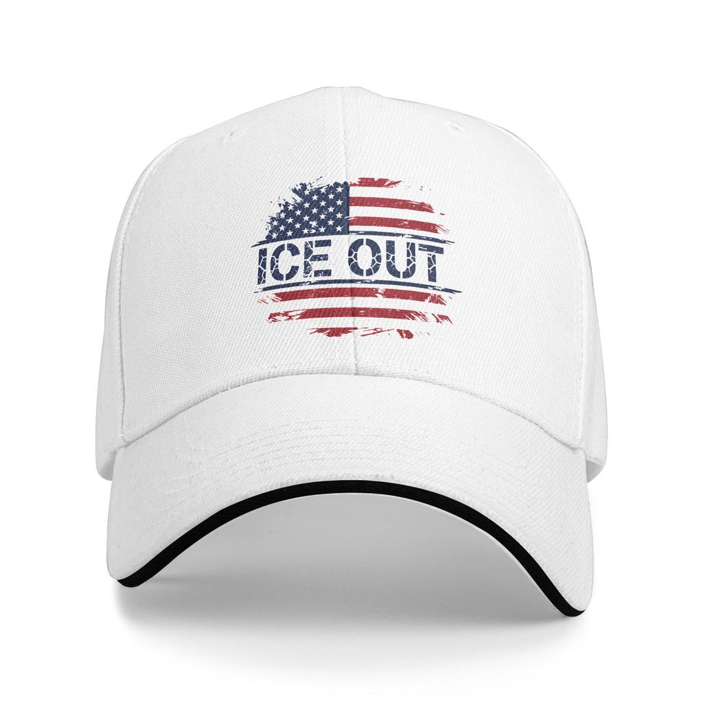 New Baseball Cap ice Out Anti Ice Minneapolis Abolish Ice Outfits For Unisex WomenTrucker Hat Vintage Snapback Cap Adjustable