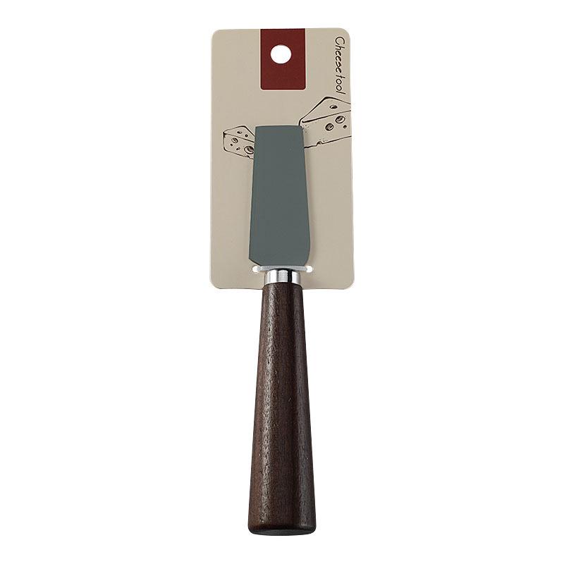 Walnut Handle Stainless Steel Cheese Knife - Western Cutlery and Butter Scraper
