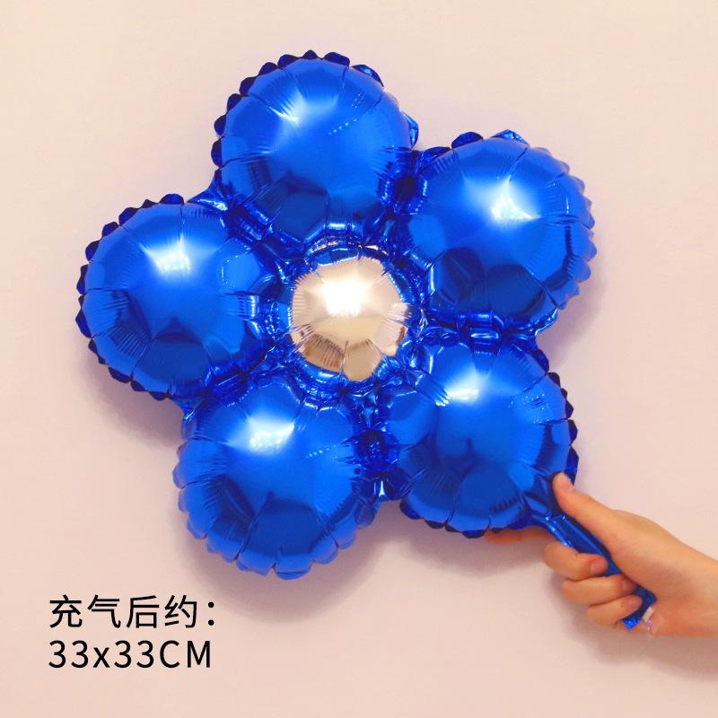 Flower Foil Balloon Daisy Rose Flower Various Flowers Balloons Wedding Birthday Party Valentine's Day Decoration Supplies