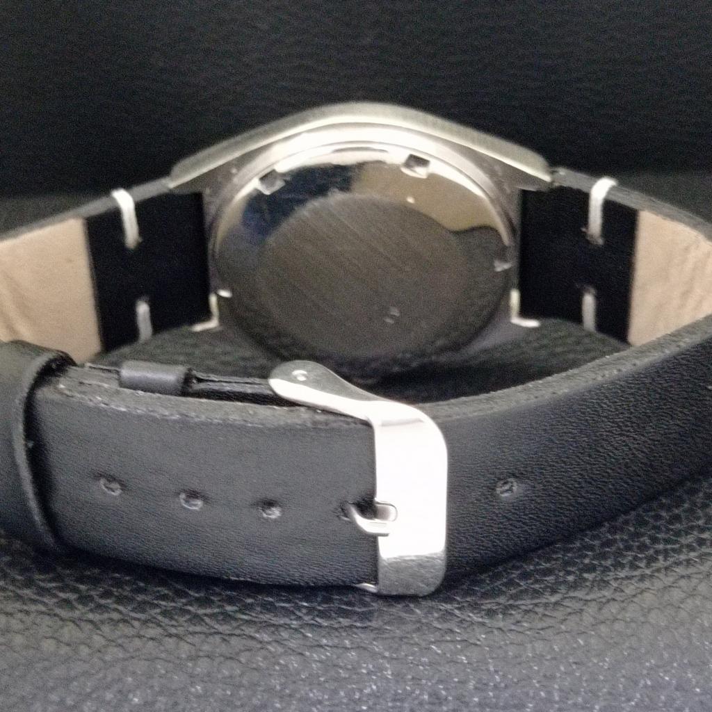 JAPAN 6309A VINTAGE SEIKO 5 AUTOMATIC MENS ARABIC WHITE DIAL WATCH a701307-5 R206a-a701307