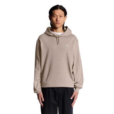 Mens Cotton Blend Heavyweight Regular Pullover Hoodie