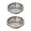 Oil Filter Tray Stainless Steel French Fries Holder Filter Basket Oil Drain Rack Kitchen Strainer for Camping Barbecue Home