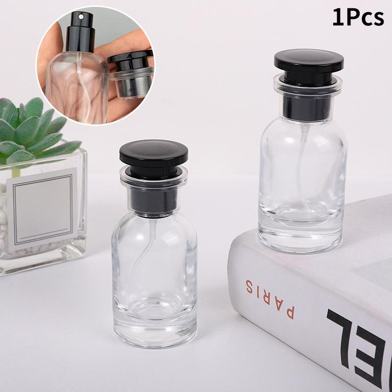 1 Pcs 30Ml Perfume Bottle Spray High-End Glass Portable Travel High-End Perfume Bottle Empty Containers Spray Storger