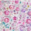 Kawaii 3D Puffy Relief Sticker Adorable Candy Cat Heart Star Stickers For Craft Journal Scrapbooking Ornamental Trading Sticker