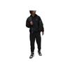 Jordan Solid Color Logo Hoodie with Plush Lining and Long Sleeves Men Tops Black FJ7775-010