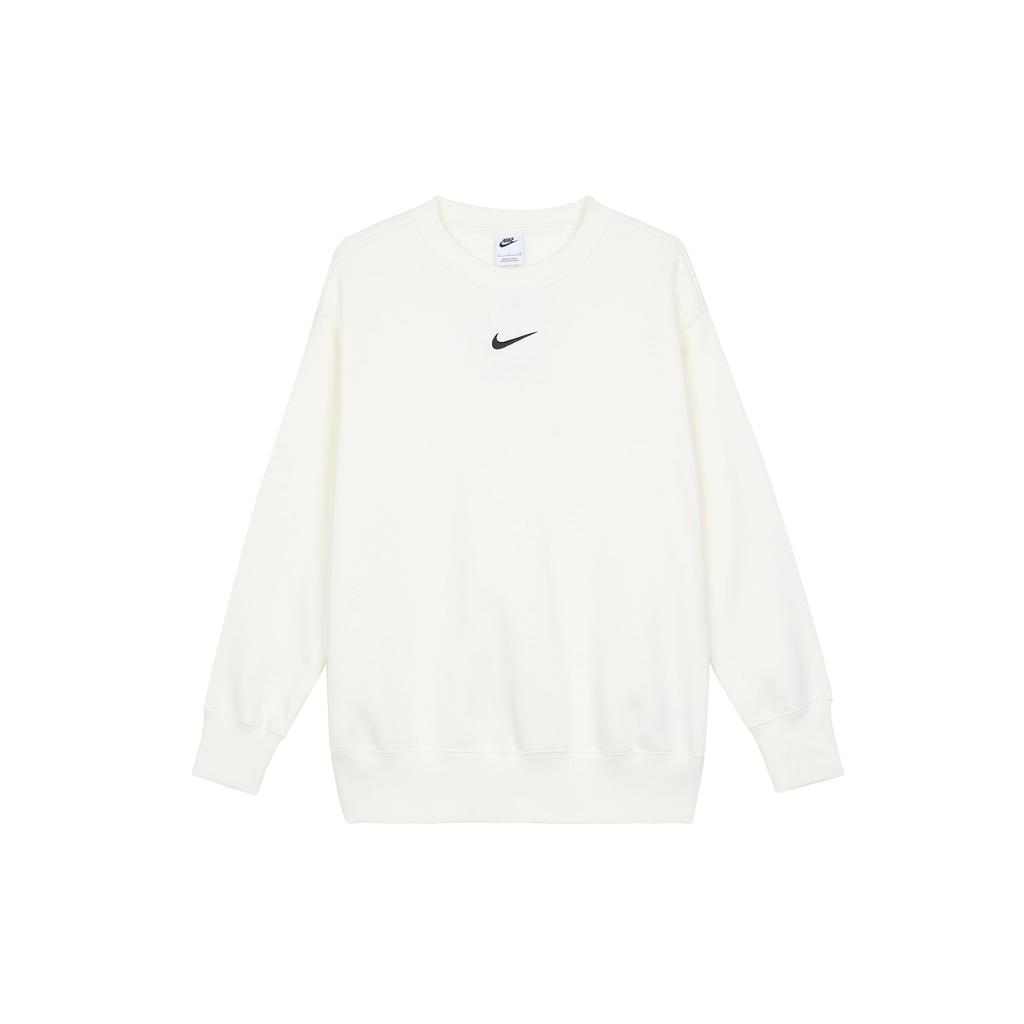 Nike Logo Embroidered Oversized Crewneck Sweatshirt DQ5734-133