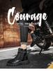 Neuer Herrenstiefel-Trend Motorradstiefel für Herren Lässige Stiefeletten Arbeitsschuhe Herren Personalisierte Britische Stiefel Bota Masculina