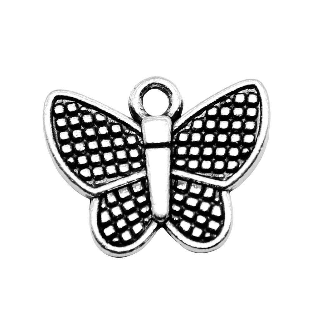 Butterfly Charms Simple Pendants For Minimalist DIY Jewelry Making