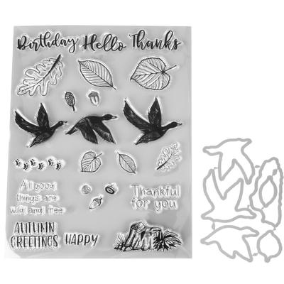 Clear Stamps Transparent DIY Interesting Durable Reusable Decorative Scrapbooking Tool for Gift