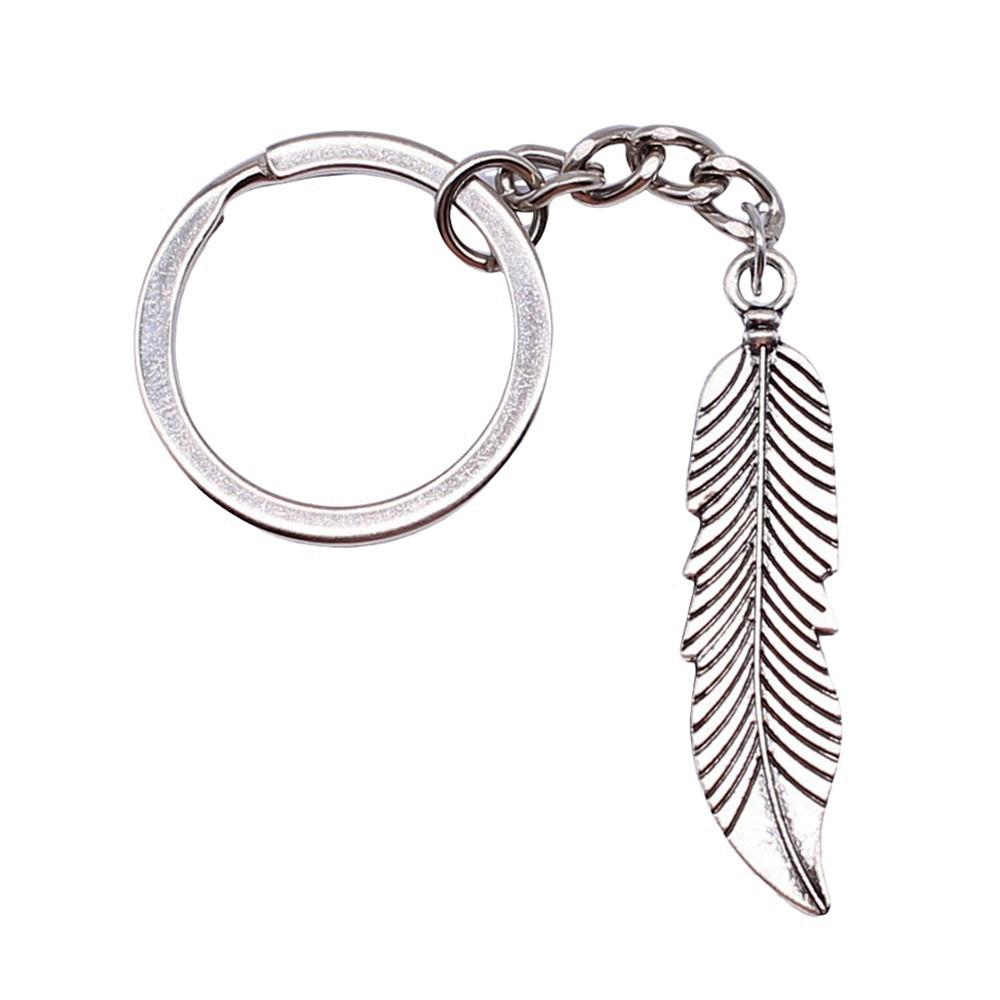 Angel Keychain Wings Charm For Students Protection Key Ring 28mm