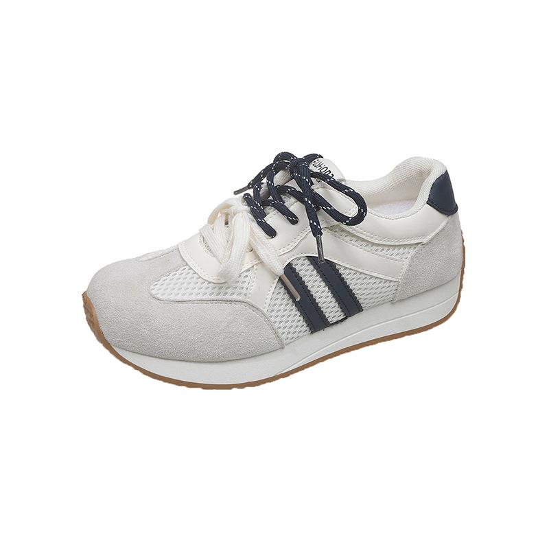 Popular German training shoes women's 2025 summer new versatile fashion breathable mesh casual sports shoes flat Forrest Gump shoes