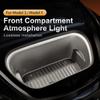 Universal for Tesla Model 3 Y 2021-2023 12V Front Trunk Frunk LED Ambient Surround Light Flexible Silicone Strip Decorative Lamp Neon Lights 4