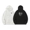 JB PLAY Loose Fit Zip Hoodie Teens Couples Hip Hop Style Cotton Blend 2025 Fall
