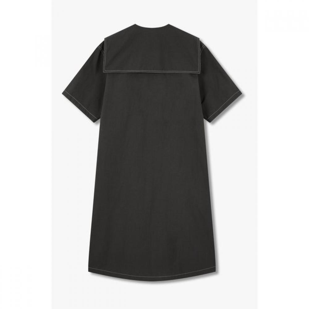 STUDIO TOMBOY Sailor Collar Cotton Dress 9175241981