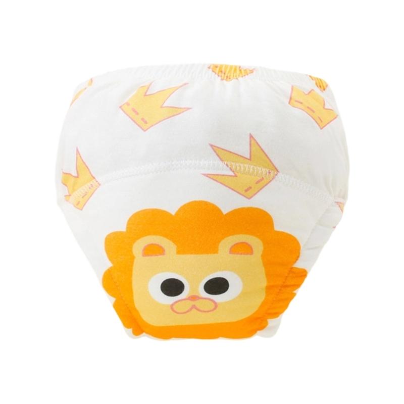 Reusable Cotton Potty Training Underwear Anti Leak Protection Comfortable Washable Toilet Learning Pants For Baby