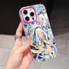 Game GI Mualani Jelly Double layer Rose Red Mobile Phone Case for iPhone 17 16 15 14 13 12 11 Air Pro Max Plus Protective