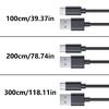 Data Transfer Cord USB Charging Cable Wireless Controller Accessory Power Cable Portable Charging Wire for Controller