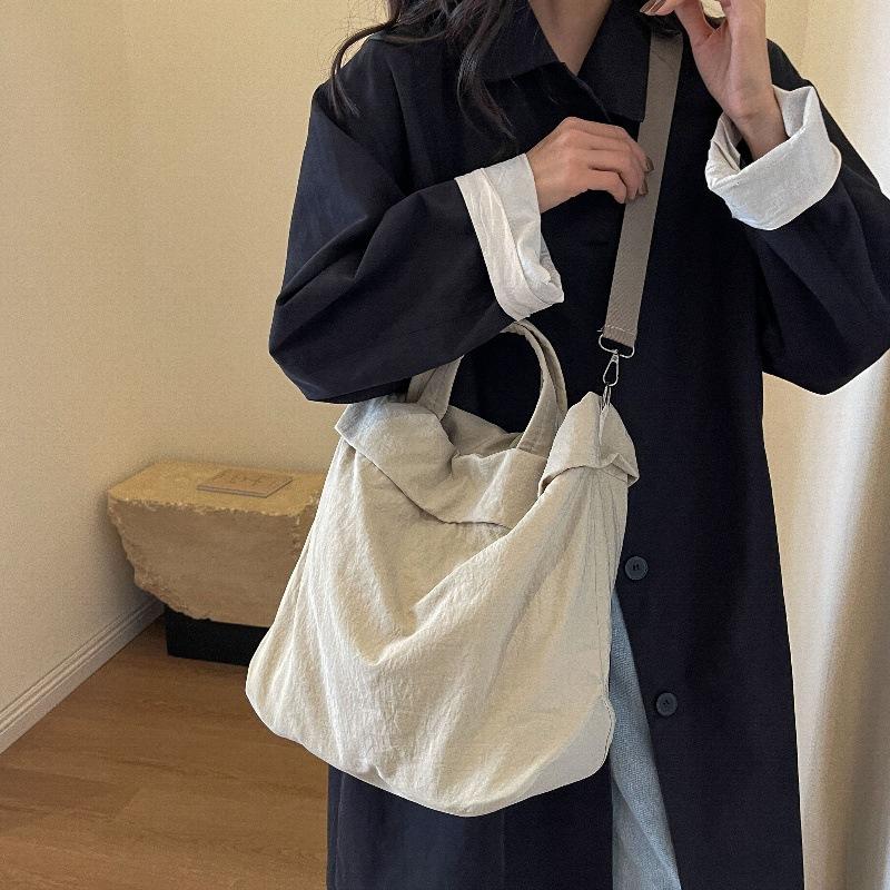 

Женская холщовая сумка для отдыха, нейлоновая сумка, сумка через плечо на одно плечо