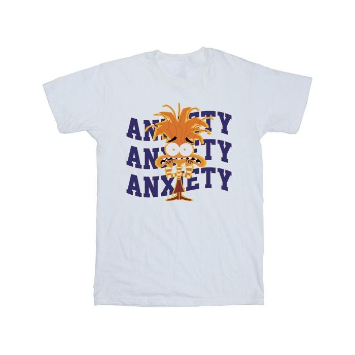 Inside Out 2 Girls Anxiety Cotton T-Shirt