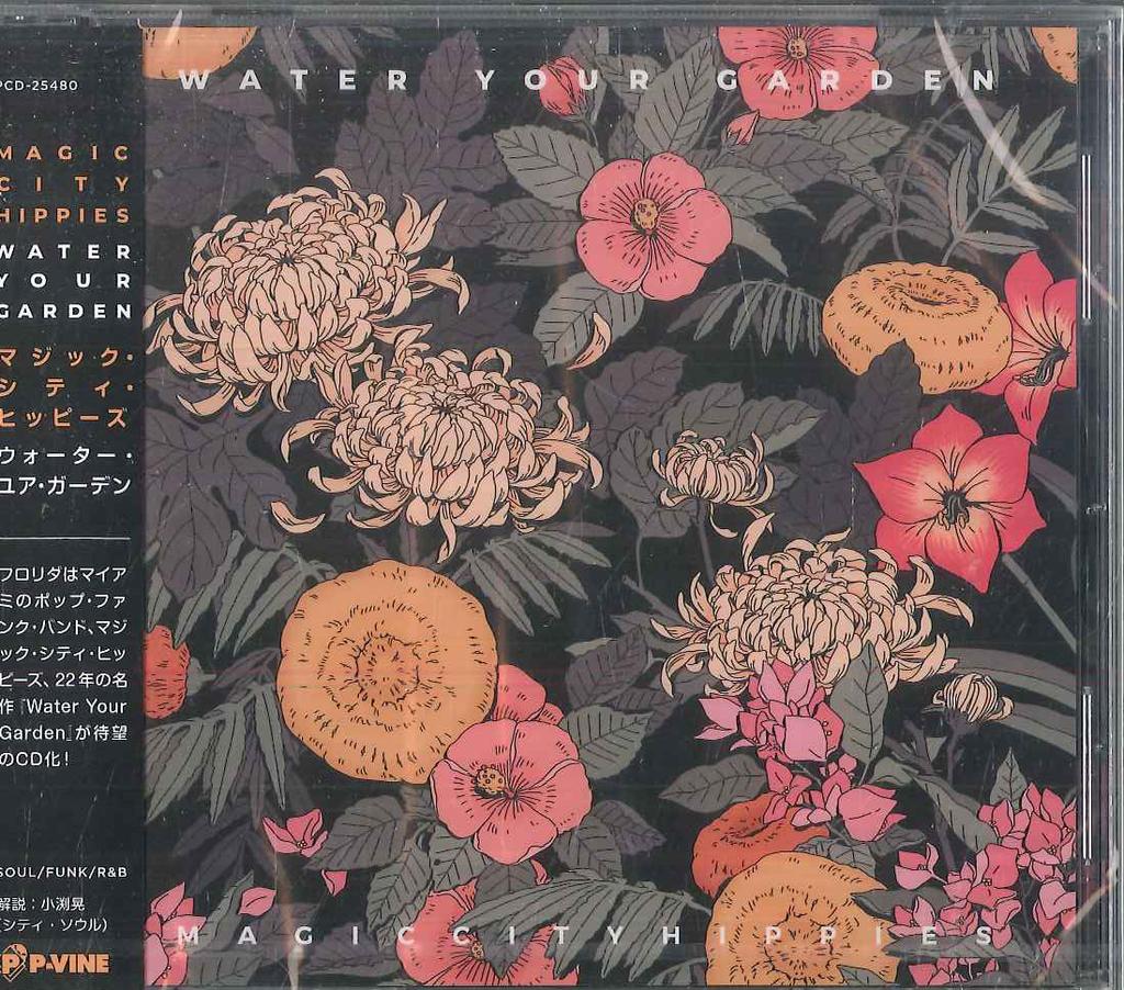 CD MAGIC CITY HIPPIES - Water Your Garden PCD25480 P-VINE RECORDS 2025 Japan Obi Soul/Funk