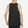 Nike Logo-Embossed Sleeveless Round Neck T-Shirt Men Tops Black DQ5655-010