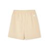 MLB Solid Color Elastic Waist Casual Shorts Unisex Shorts Light-Yellow 3ASPB0143-45BGL
