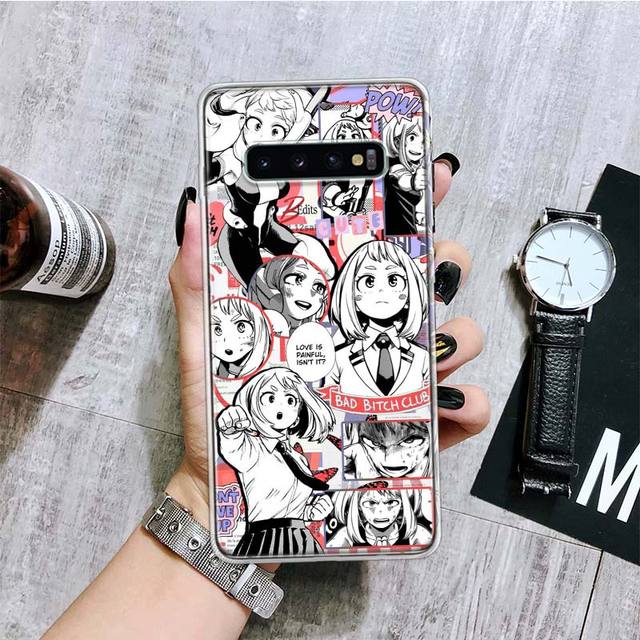 Husă de telefon Anime My Hero Academia pentru Samsung Galaxy S20 Fe S10 Plus S21 S22 S23 Ultra S10e S9 S8 S7 Edge Huse Huse Coque pentru
